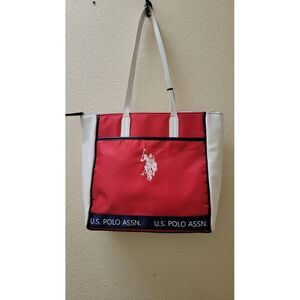 U.S. Polo Purse NWT. $80 New. Red White & Blue. Size measured in...